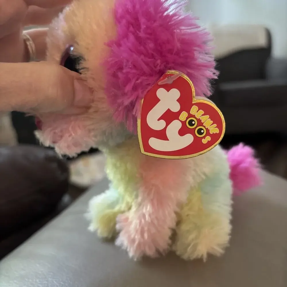 New Ty Beanie Boos - LOVESY the Dog (Justice Excl.) 6